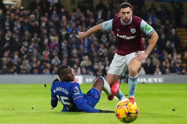 Nicolas Jackson during Chelsea vs West Ham