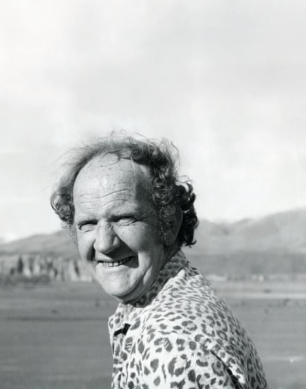 Eden Hore in the early 1970s, wearing his famous leopard print shirt.