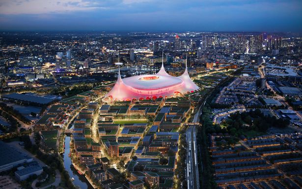 A proposed look at Manchester United's new stadium