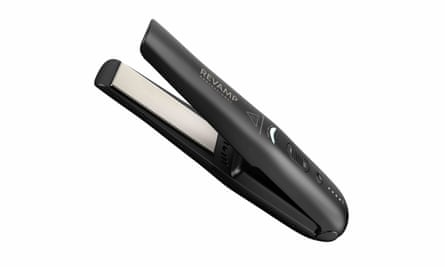 Revammp Liberate Cordless Compact Ceramic Hair Straightener.