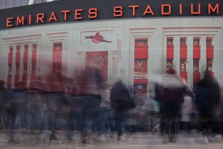 The Emirates stadium