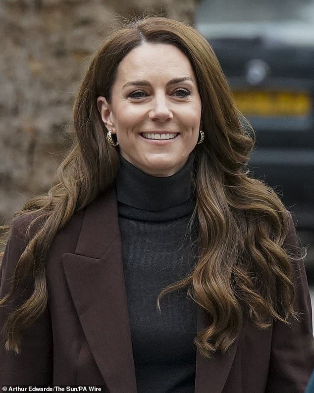 2025: Kate appeared fresh-faced and confident for a visit to the National Portrait Gallery in February