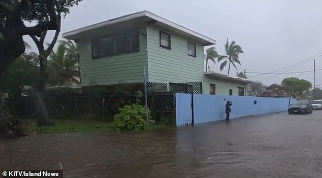 Some areas of the island are already seeing great flooding during big storms, including just this past January near Honolulu