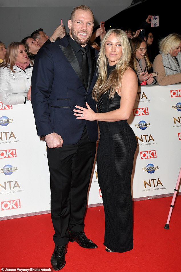 Haskell split from Chloe Madeley (pictured together in 2020) in 2023. They have a daughter