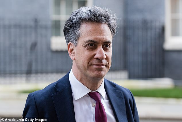 Energy secretary Ed Miliband (pictured) has expressed his concerns about the move in cabinet