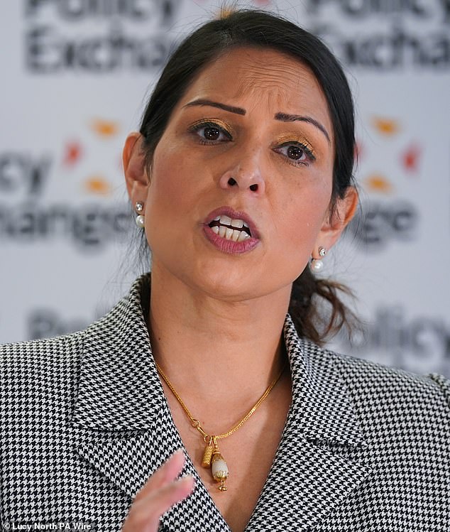 Then-Home Secretary Priti Patel (pictured) announced the scheme in July 2022