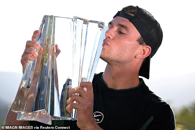 Draper, 23, clinched his number seven spot in the world rankings by winning his first Masters title ¿ the tier below the four Grand Slam tournaments ¿ at Indian Wells in California, at the weekend