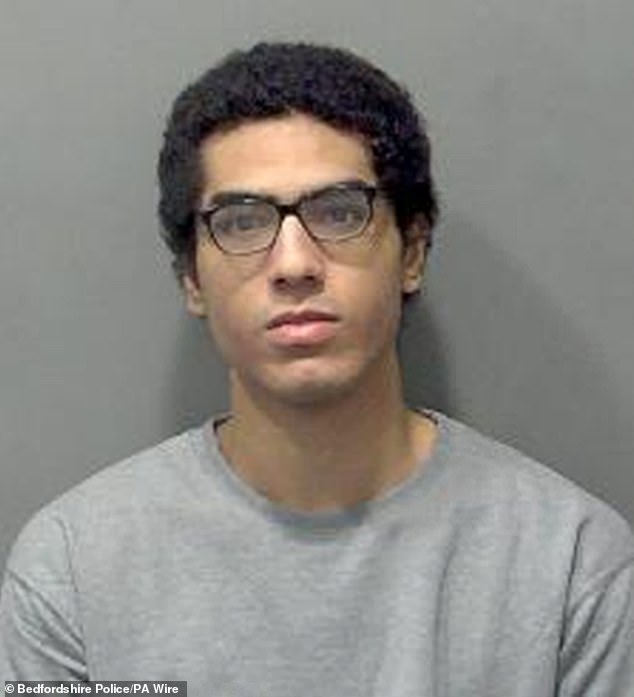 Prosper is pictured in his police mugshot after being arrested by officers in September