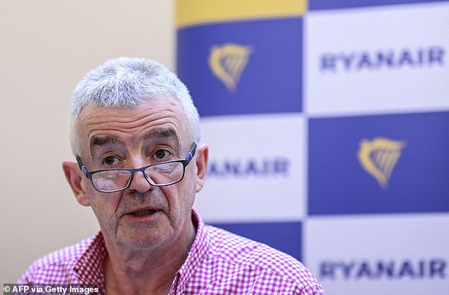 Ryanair's call for a two-drink limit was first made by O'Leary in August last year, as he reported an increase in disorder on flights