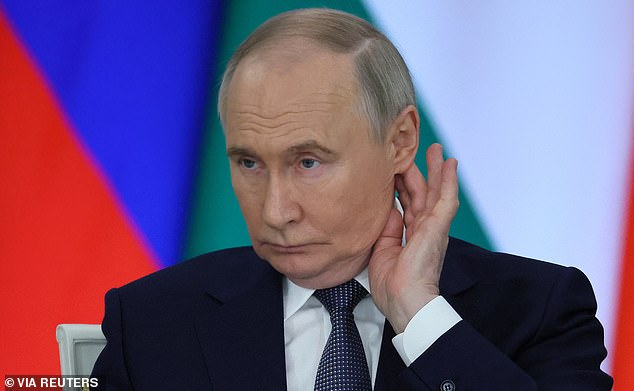 Russian President Vladimir Putin has his own conditions for peace