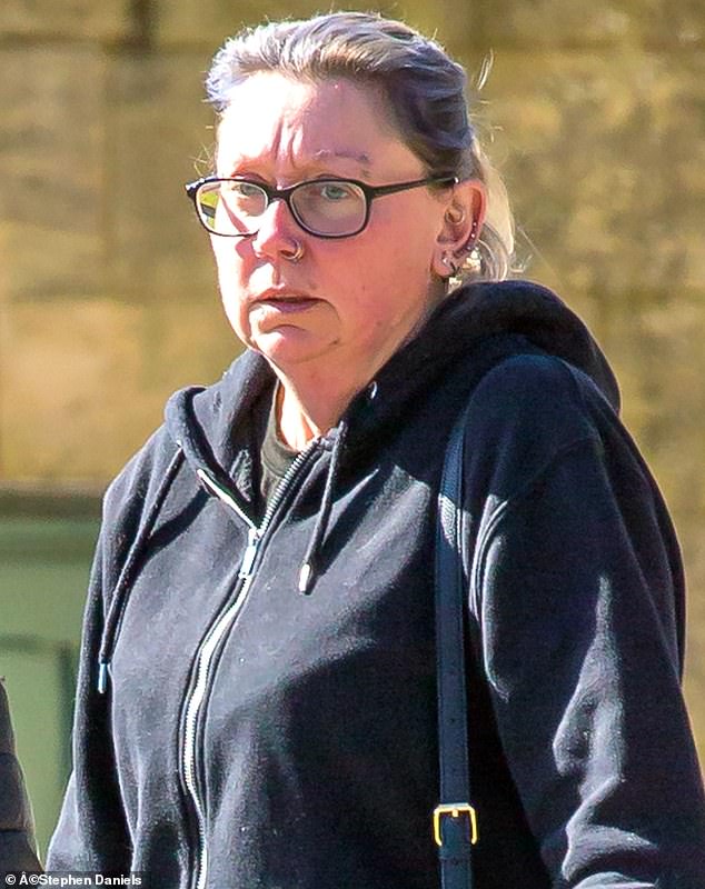 Jowett said she told the cat's owner Joanna Richards (pictured) that she was taking her when she moved out of her former home in Hucknall, on 12 October 2023