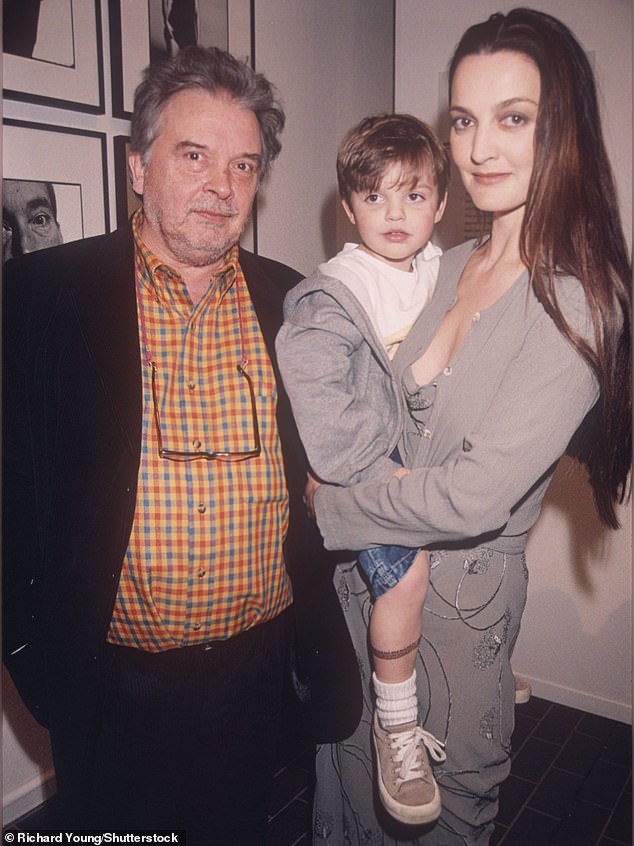 The former model is the son of renowned photographer David Bailey and his model ex-wife Catherine (pictured in 1999)