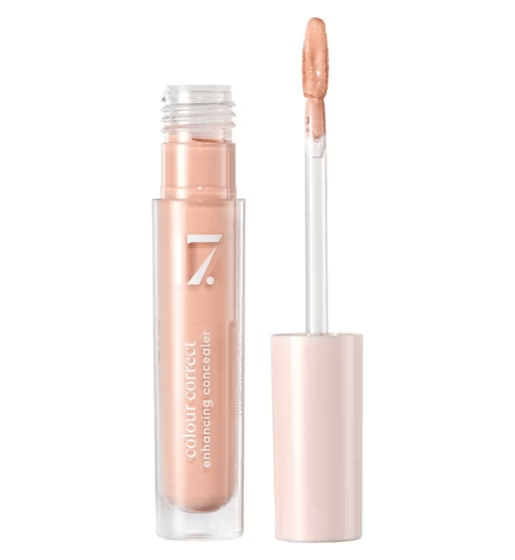 Tube of color correcting enhancing concealer with applicator wand.