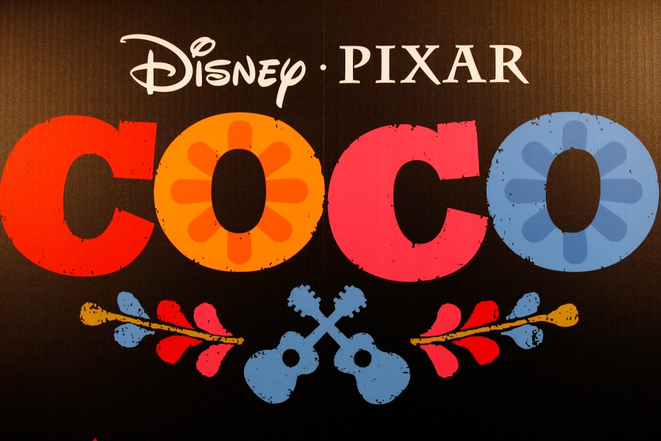 Disney Pixar's Coco logo.