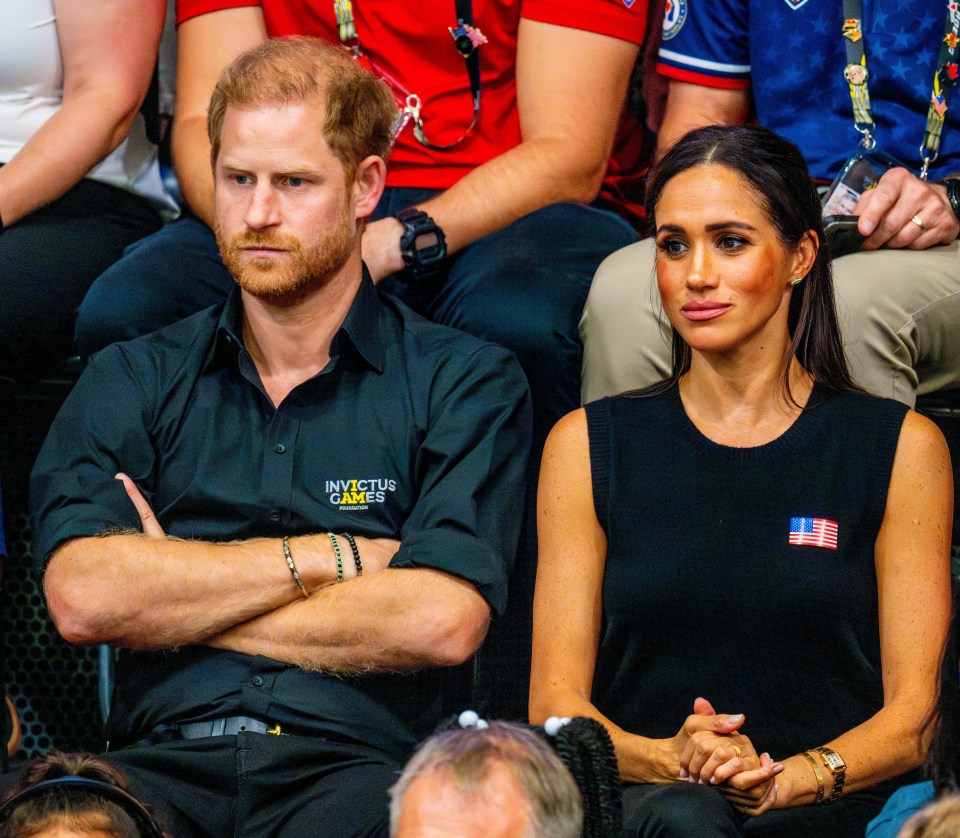 Prince Harry and Meghan Markle at the Invictus Games.