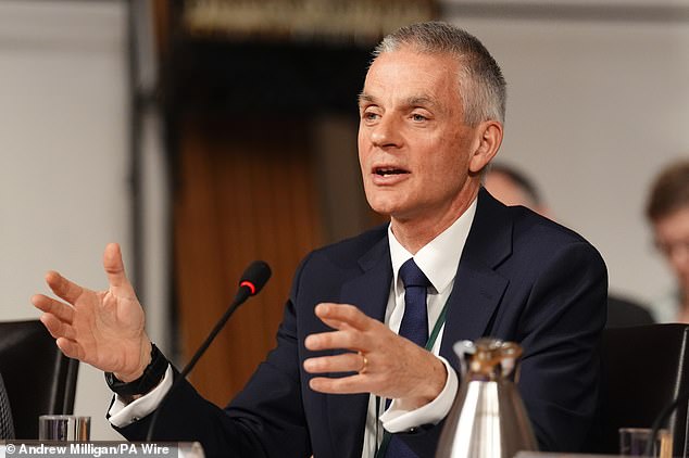 BBC director-general Tim Davie on Tuesday spoke out about  the 'serious racist term' John used (stock photo)