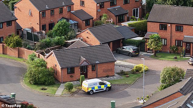 Officers attended the semi-detached home in Austhorpe Court (pictured) where it was confirmed that the three-year-old girl had died. Pippa McGrath, 47, will appear in the dock at Leeds Magistrates' Court this morning accused of killing the child