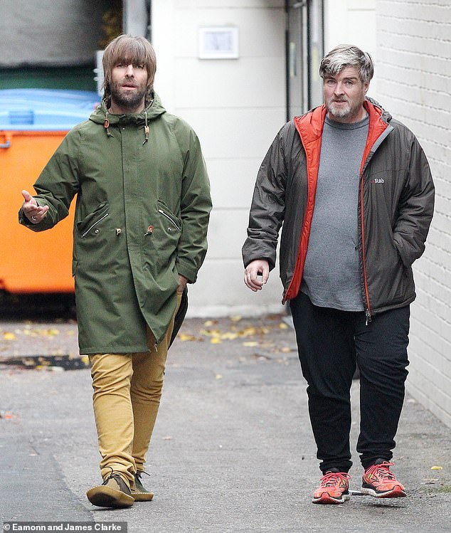 Paul and Liam pictured together in Cheshire in 2015. It's understood that Liam has been supporting his rape-accused brother while he prepares for his imminent court appearance