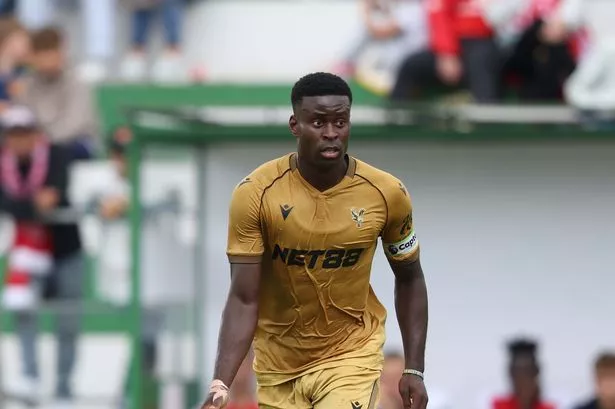 Marc Guehi in pre-season action for Crystal Palace
