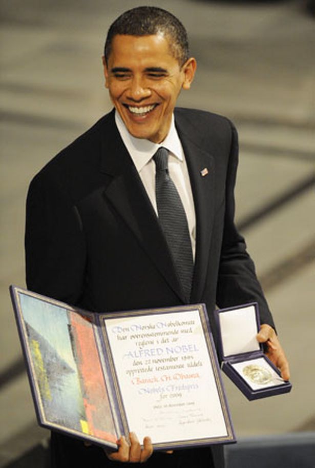 Barack Obama Nobel Peace Prize 
