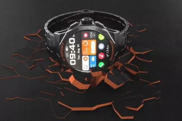 One shopper tested out the durability of the watch and said it survived its rugged claims 'without any damage'