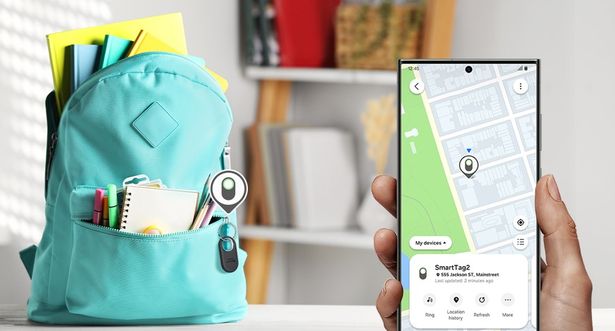 Samsung Galaxy tracking tag