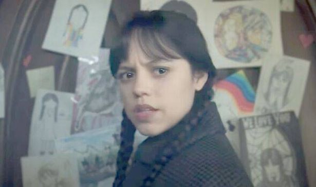 A girl with plaits looks confused