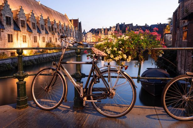 Many love to get around the city via bike
