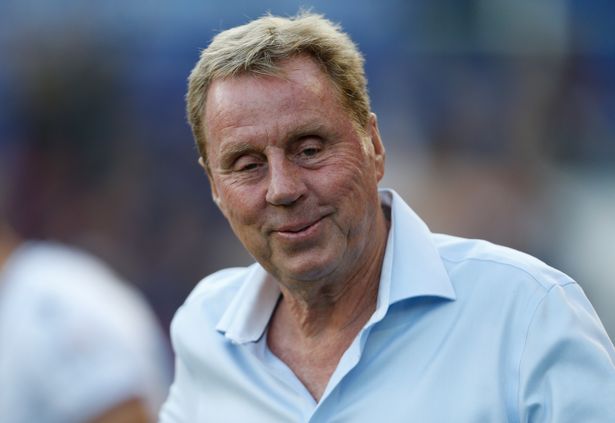 Harry Redknapp in a blue shirt in 2017.