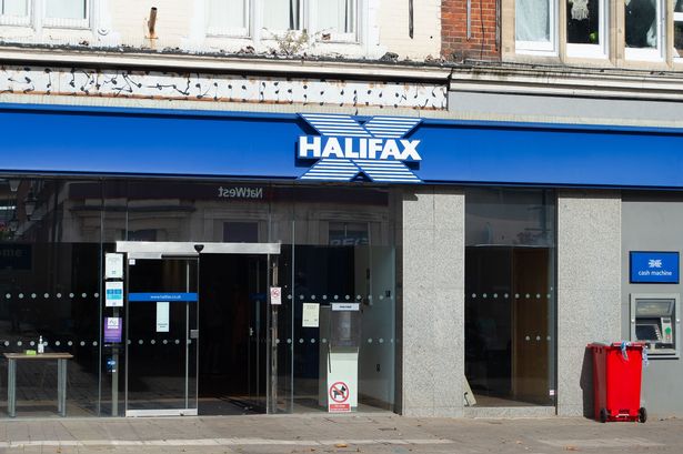 An Halifax branch in the High Street in Staines-upon-Thames, Surrey
