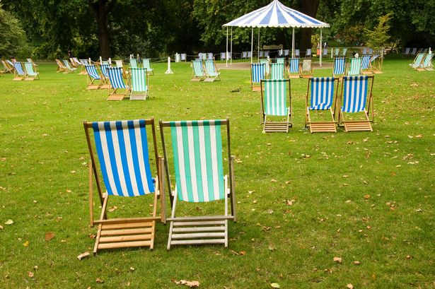 Visitors to Hyde Park are required to pay an hourly fee to rent deck chairs, which has left some tourists dismayed (stock)