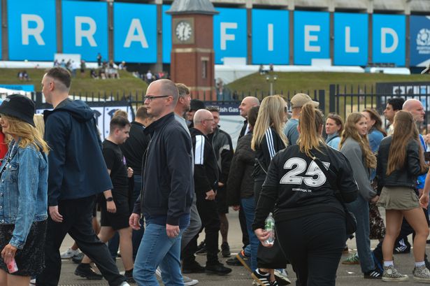 Thousands of fans have descended on the capital for the three sold-out shows