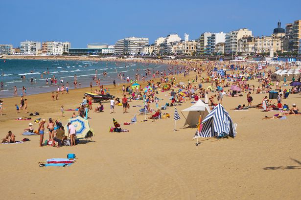 Beach at Les Sables d'Olonne