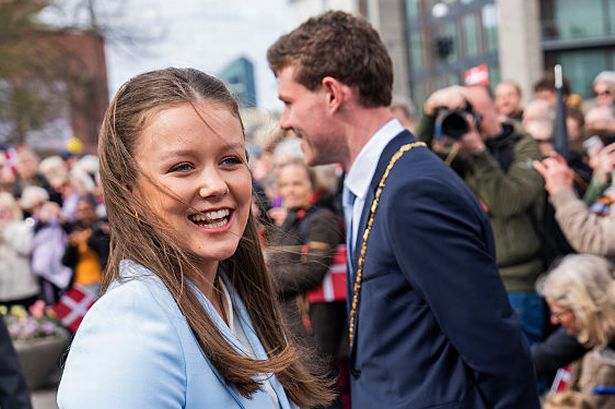 Princess Isabella swapped her usually formal attire for something far more casual