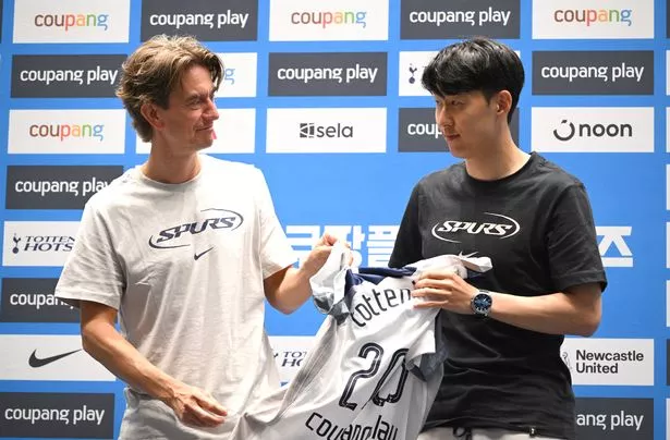 Thomas Frank and Son Heung-min