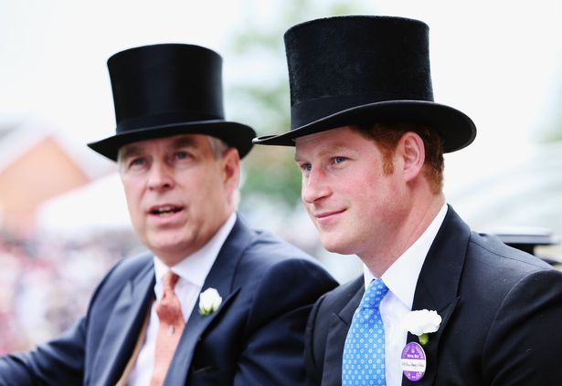 Prince Harry, Prince Andrew