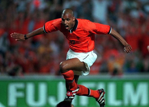Pierre van Hooijdonk at the 1998 World Cup