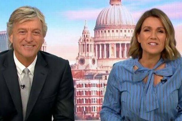 Good Morning Britain's Susanna Reid and Richard Madeley