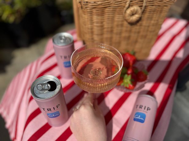 When poured into a cocktail glass, no-one would know you weren't drinking alcohol