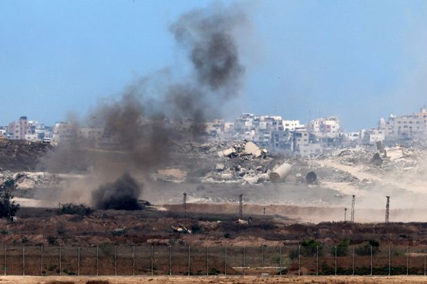 Gaza under air attack
