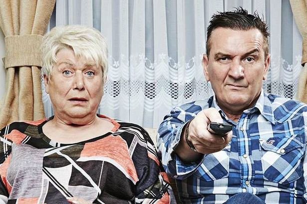 Lee Riley and Jenny Newby on Gogglebox
