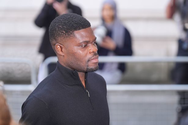 Former Arsenal footballer Thomas Partey at London's Westminster Magistrates' Court