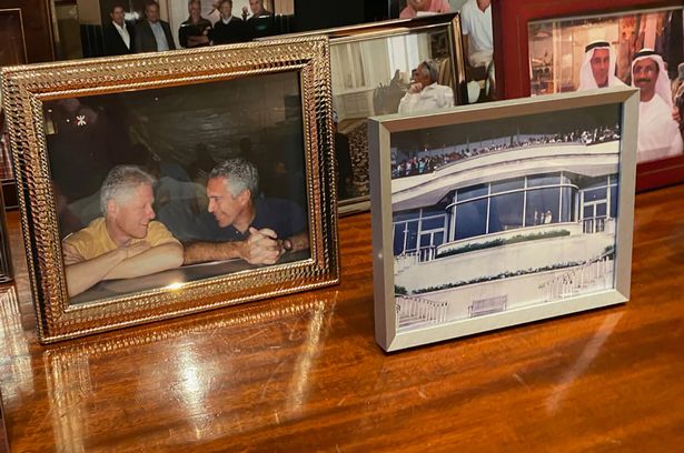 Jeffrey Epstein ensured his picture with Ghislaine Maxwell and Prince Andrew at Royal Ascot took pride of place in his New York home