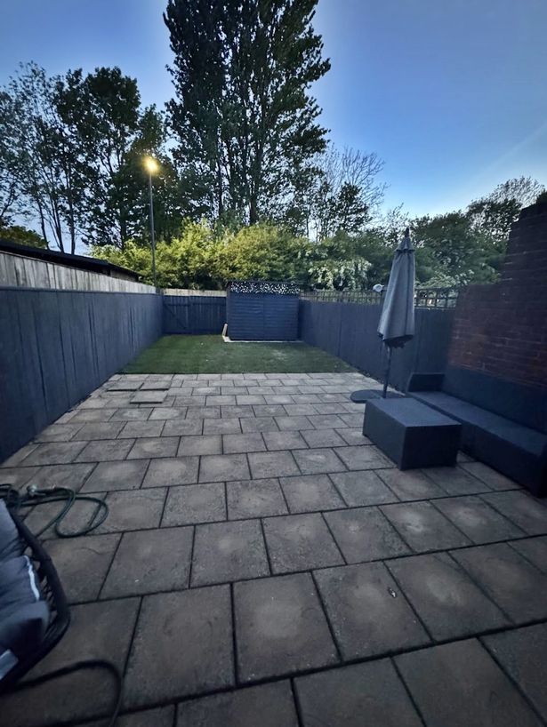 Holly's renovated garden