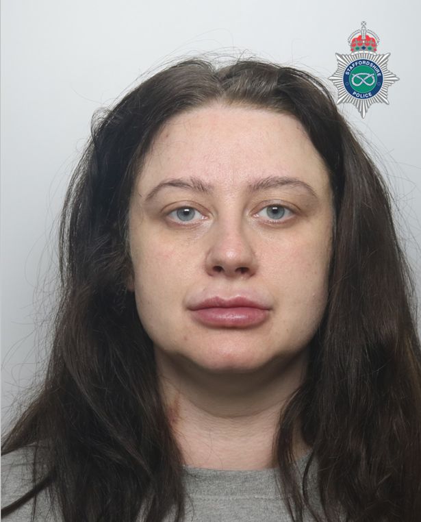 Undated handout photo issued by Staffordshire Police of Kirsty Carless who murdered her ex-partner Louis Price on Christmas Day last year