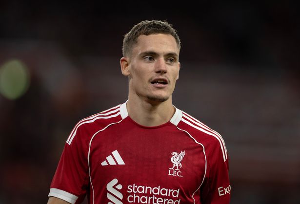 Florian Wirtz during Liverpool vs Athletic Club