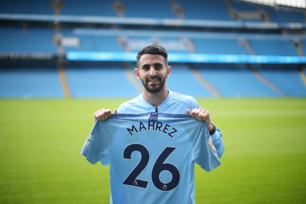 Riyad Mahrez upon signing for Manchester City
