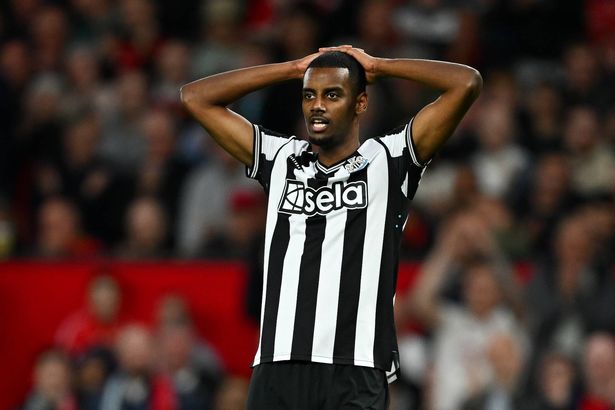Newcastle United striker Alexander Isak