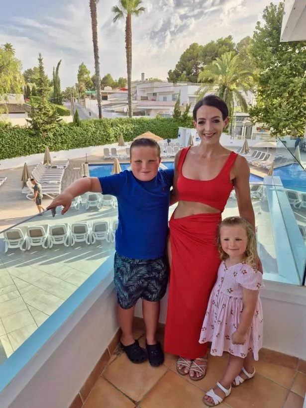 The mum says it was the 'most horrible feeling being stranded'