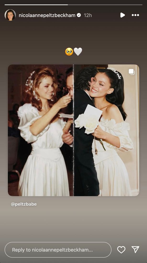 Nicola Peltz wearing her mum's wedding dress for vow renewal